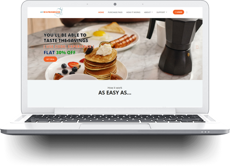 My experience pass – Online Deal