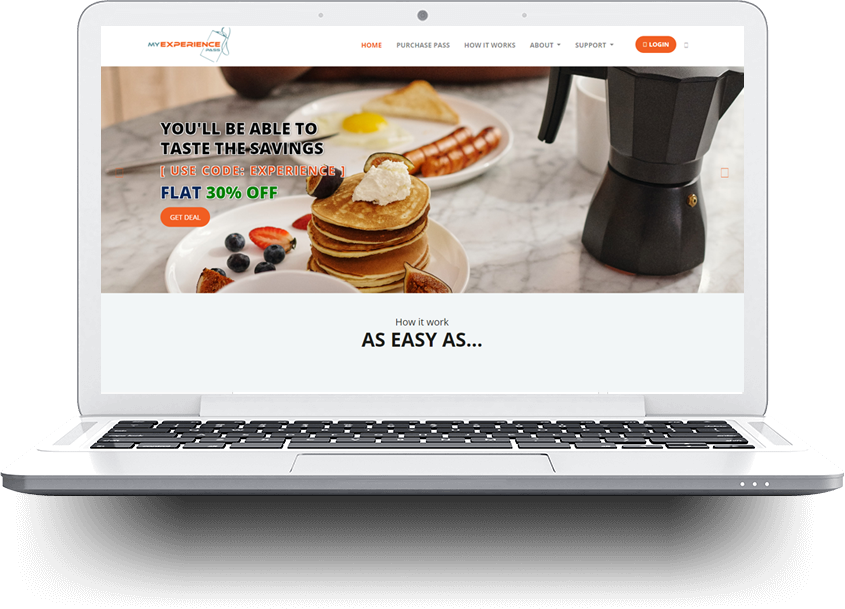 My experience pass – Online Deal